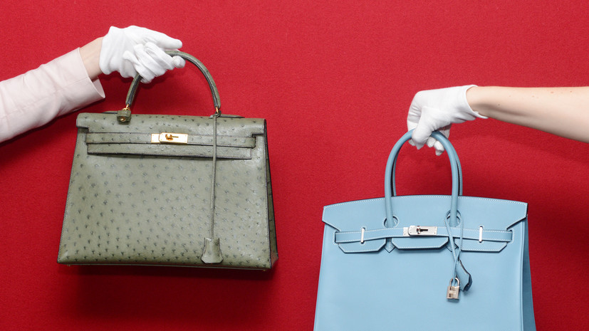 Первую в мире сумку Hermès Birkin продали за рекордную сумму на аукционе