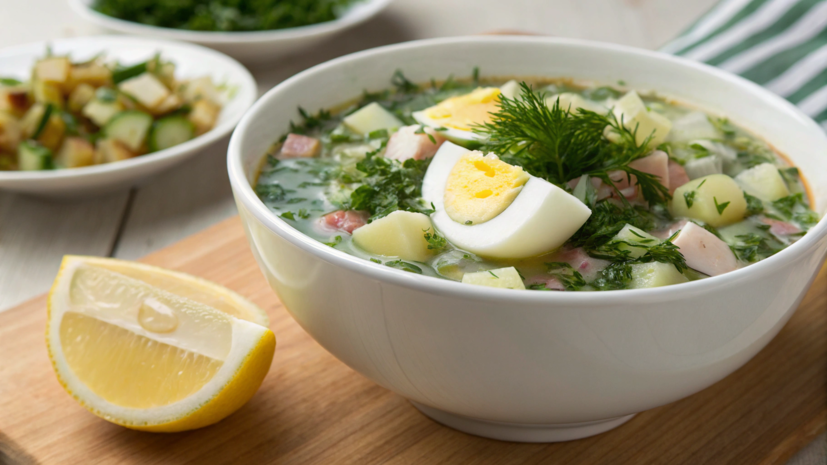Диетолог Дианова: лучшим блюдом в жару является окрошка