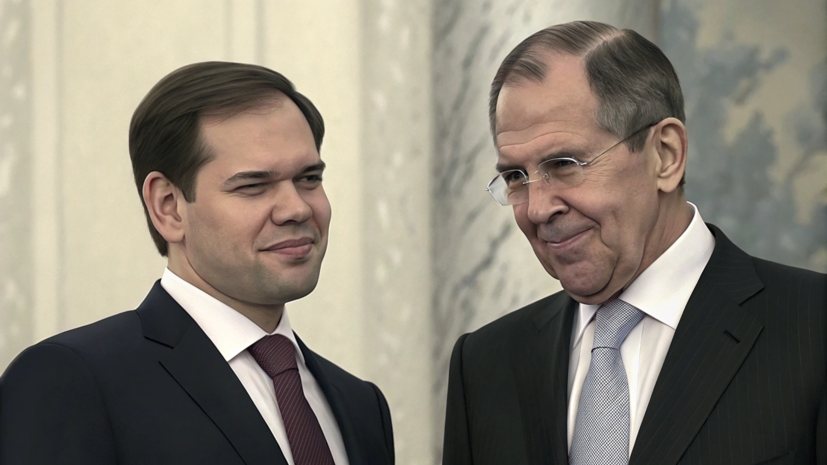 Опубликовано видео, на котором Рубио подмигивает Лаврову на встрече в Малайзии