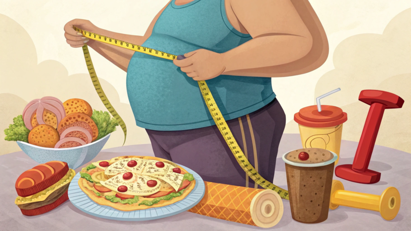 Врач Мухина рассказала об опасности самолечения ожирения