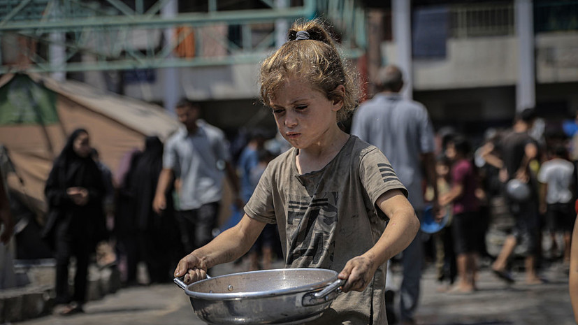 В секторе Газа с марта от голода умерли 67 детей