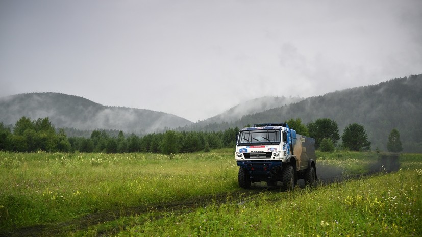 Экипаж команды «КАМАЗ-мастер» Шибалова выиграл третий этап ралли «Шёлковый путь»