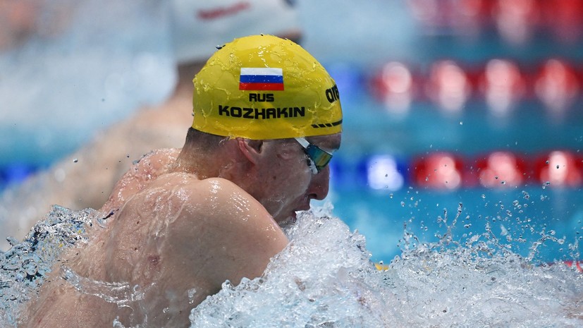 Пловец Кожакин рассказал, над чем работал перед чемпионатом мира в Сингапуре