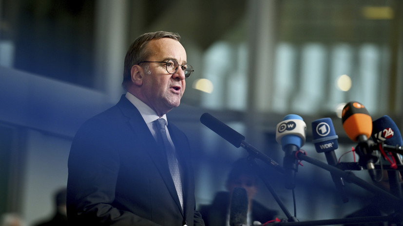 Писториус: солдаты ФРГ готовы убивать русских военных в случае нападения России