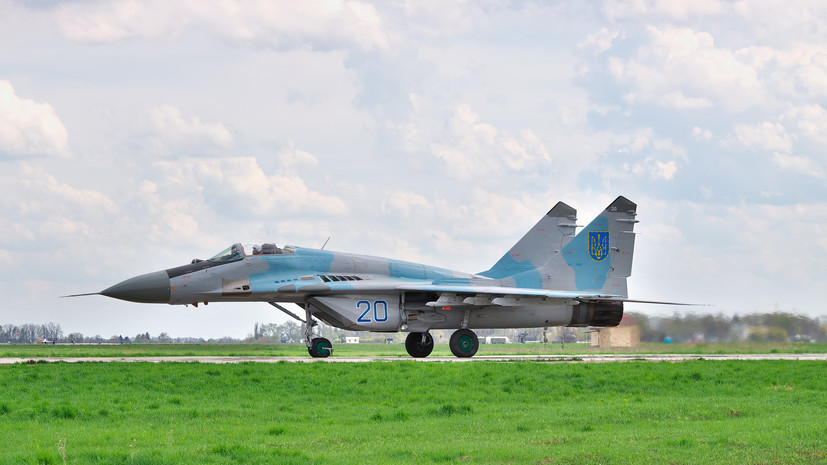 ВКС России сбили украинский самолёт МиГ-29