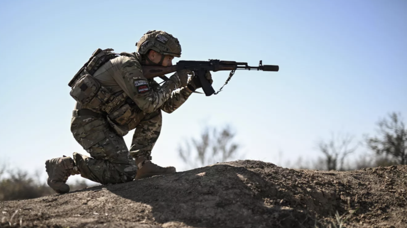 Штурмовик ВС России в ближнем бою ликвидировал американского наёмника в ДНР