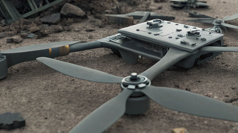 Обломки БПЛА упали на территорию предприятия в Тульской области