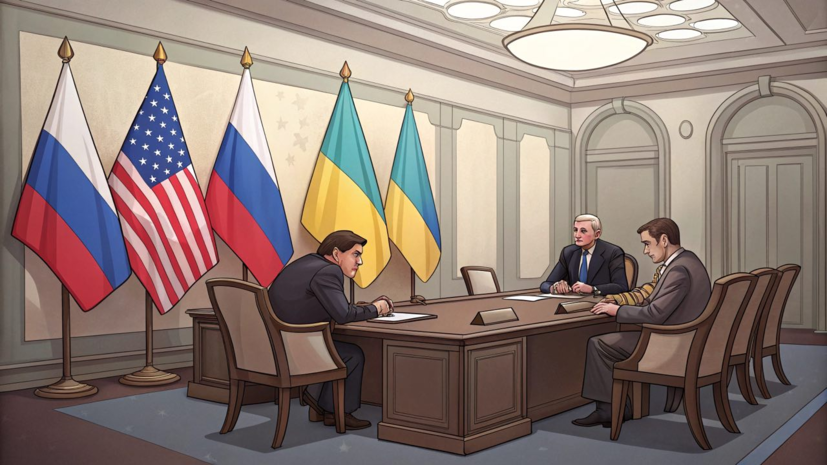 Песков: Россия и Украина ведут прямые переговоры, но с посредничеством США