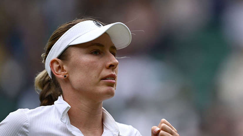 Александрова вышла в 1/4 финала турнира WTA в Гамбурге