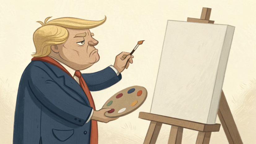 Трамп в ответ на статью WSJ о его подарке Эпштейну заявил, что не умеет рисовать