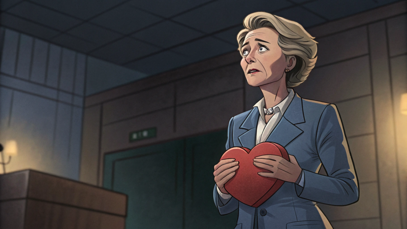 Медведев: «омерзительная старуха» фон дер Ляйен не знает, где находится сердце