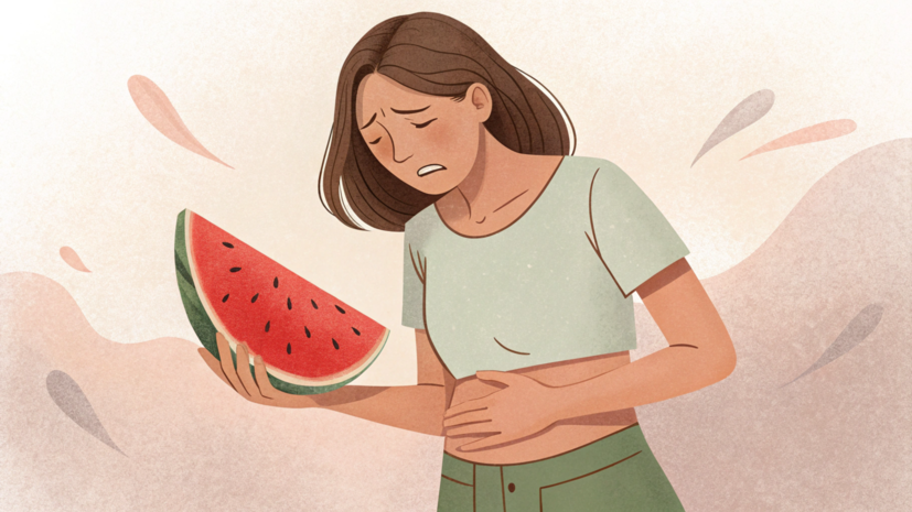 Врач Неронов: летом высок риск отравления арбузами и льдом в напитках