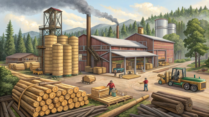 Юрин: производство продукции лесопромышленного комплекса снизилось на 2—10%