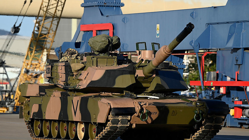 Эксперт Матвийчук: Киеву передали «железные гробы» в виде танков Abrams