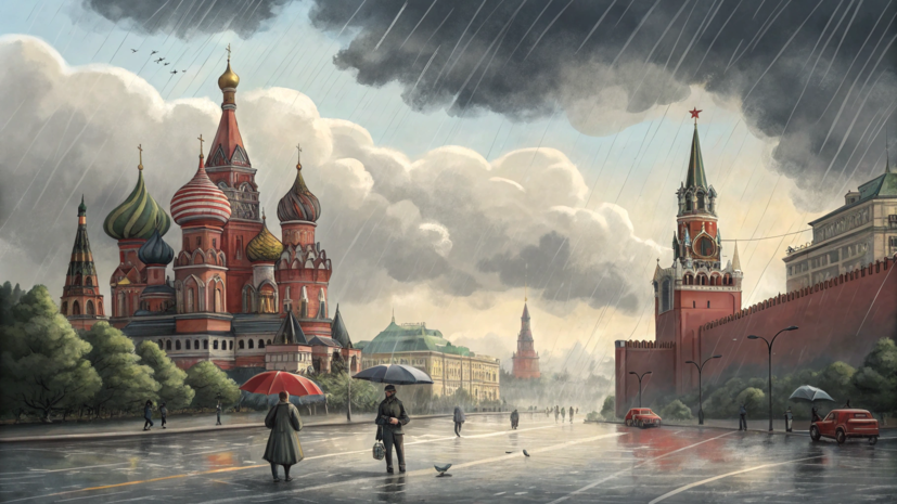 Синоптик Позднякова: дождливая погода в Москве сохранится до среды