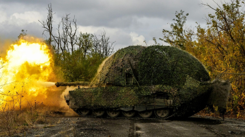 Экипаж Т-72Б3М уничтожил опорный пункт ВСУ в районе Зелёного Гая