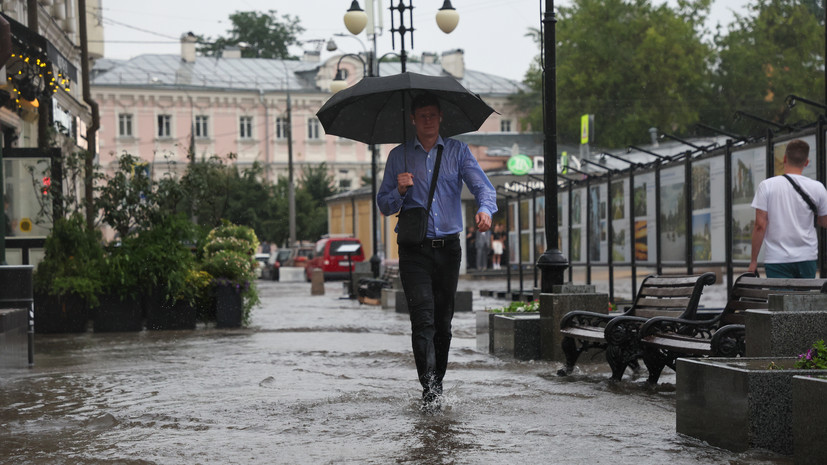 Синоптик Шувалов назвал причину июльских ливней в Москве