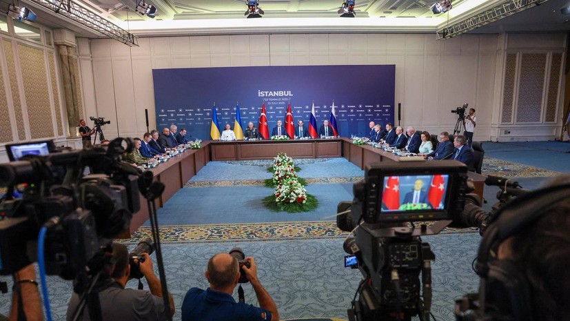 Россия предложила Украине создать в рамках переговоров три рабочие группы