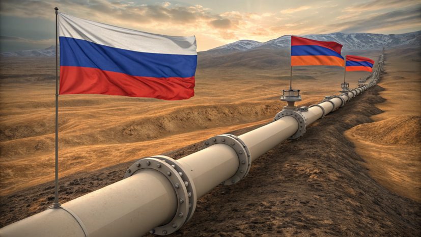 Подачу газа из России в Армению временно приостановят из-за ремонта