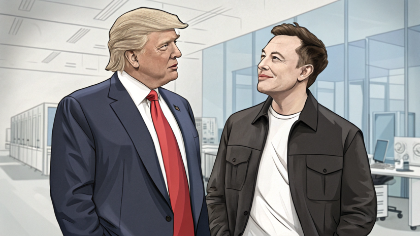 Трамп заявил, что не будет разрушать бизнес Илона Маска на фоне разлада