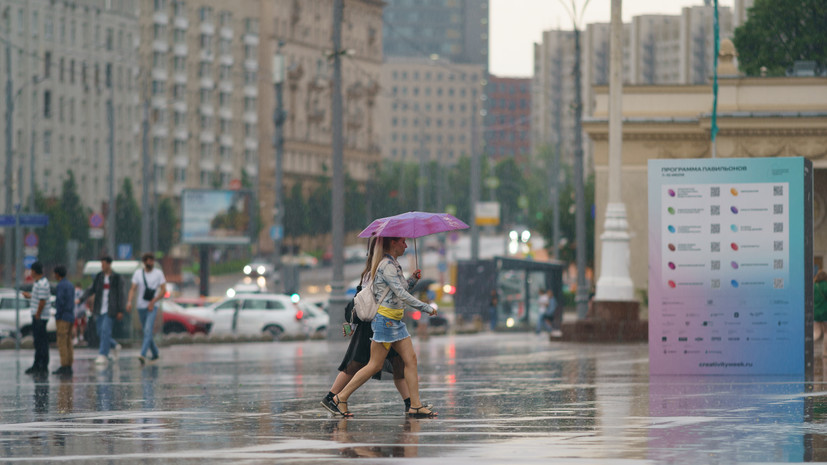 Синоптик Ильин: начало августа в Москве может быть дождливым