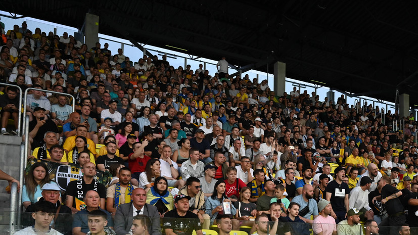 Фанаты украинской «Александрии» скандировали оскорбления в адрес сербов и ЦСКА в матче ЛК