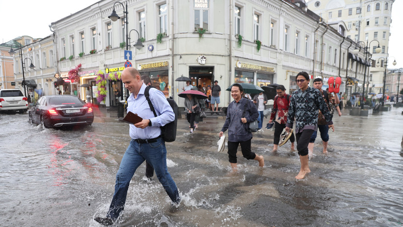 Учёный Толстых: причиной сильных ливней в Москве стал атлантический циклон