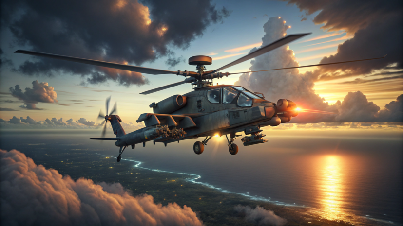 В Казахстане пропал военный вертолёт с тремя членами экипажа на борту