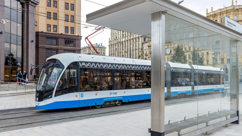 Собянин: количество поездок на трамваях в Москве за год выросло на 11%