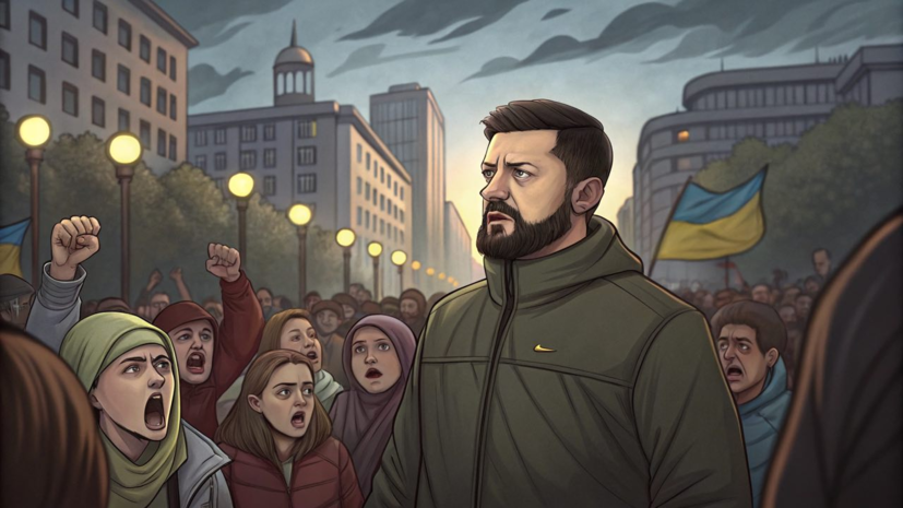 Antidiplomatico: жители Украины объединяются против Зеленского