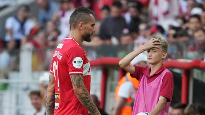 Заболотный получил второе удаление в карьере в РПЛ за 201 матч