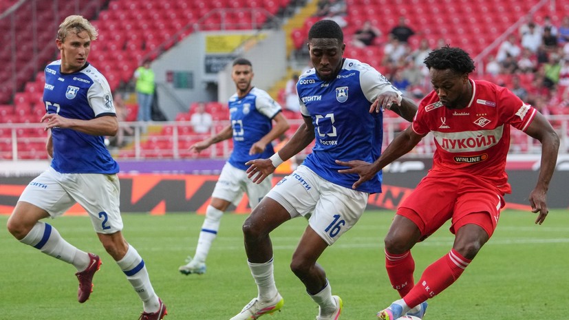 Заболотный взял на себя ответственность за поражение «Спартака»