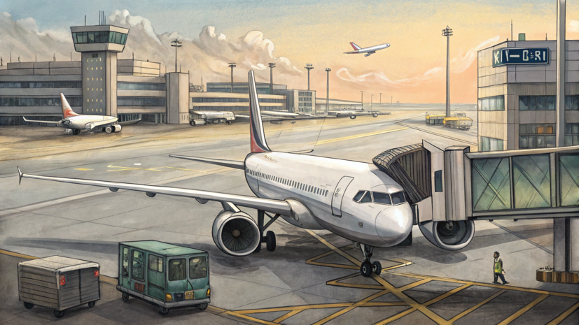 В аэропорту Калининграда отменили шесть рейсов, более 50 задерживаются