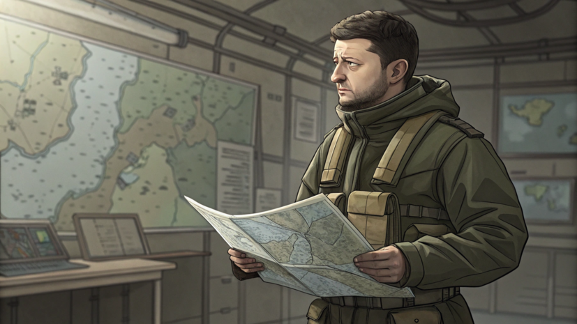 Меркурис: Зеленский может пожертвовать позициями ВСУ ради своего поста