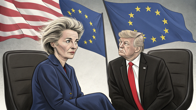 Медведев: после сделки с США европейцам следует вздёрнуть «бешеную бабку Урсулу»