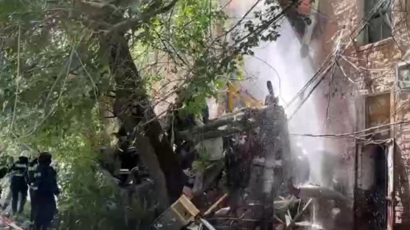 Оперштаб создан в Астрахани после обрушения подъезда в жилом доме