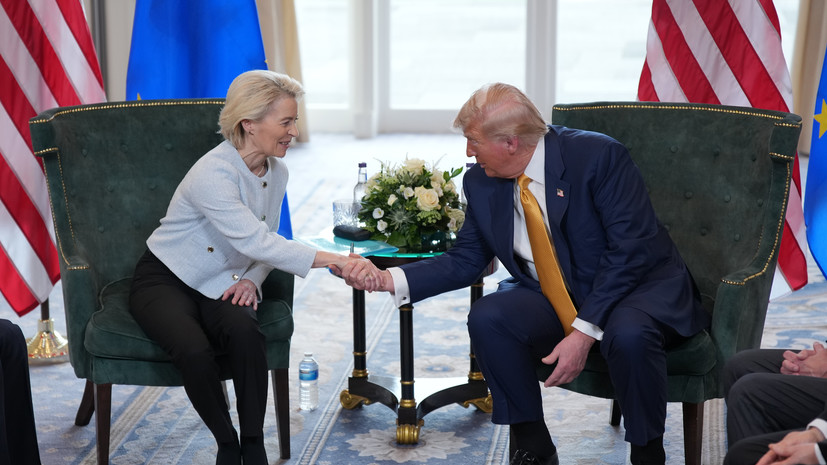 Welt: бизнес ФРГ назвал торговую сделку с Трампом «роковым сигналом»