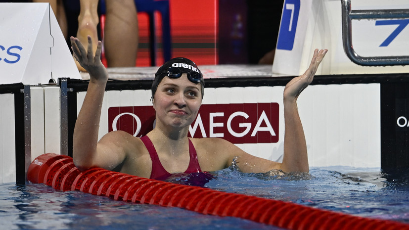 Клепикова заняла пятое место на дистанции 100 м баттерфляем на чемпионате мира