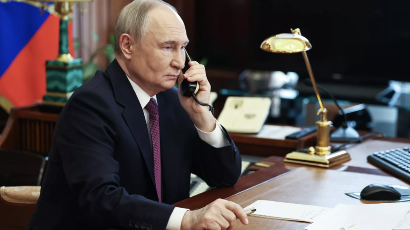 Путин провёл телефонный разговор с Нетаньяху