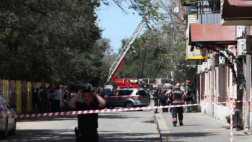 Завершён разбор конструкций на месте частично обрушившегося дома в Астрахани