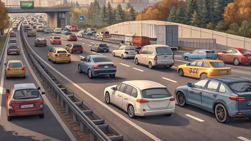 В Москве из-за ДТП с участием трёх машин затруднено движение на МКАД