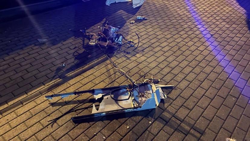 В Минске ночью пресекли полёт беспилотника, пострадавших нет