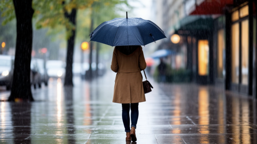 В Челябинске за сутки выпала половина месячной нормы осадков