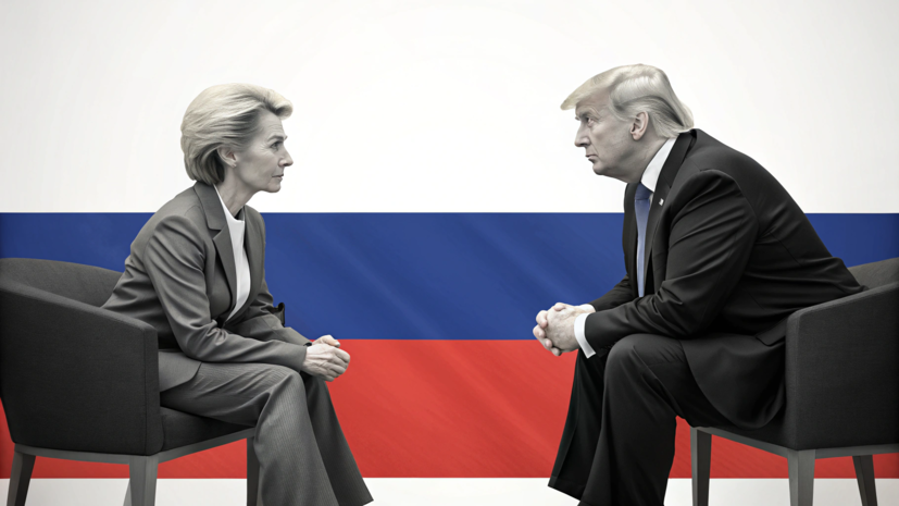 ЕК: Трамп и фон дер Ляйен обсуждали пошлины США против России