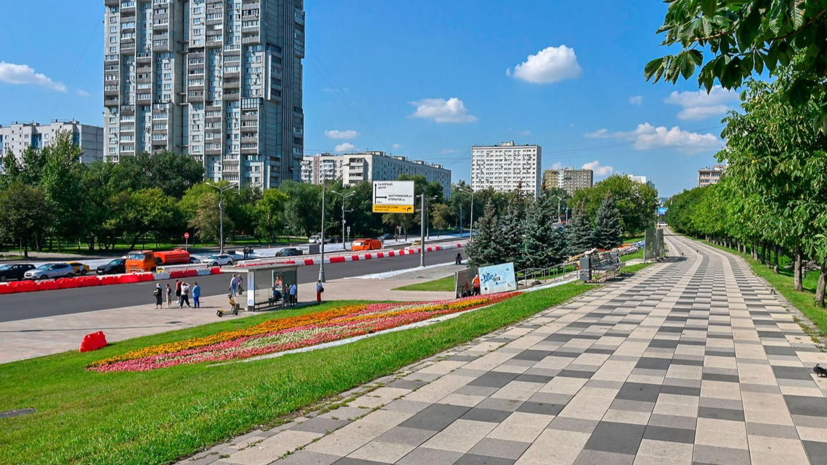 Собянин: благоустройство Щёлковского шоссе планируется завершить осенью