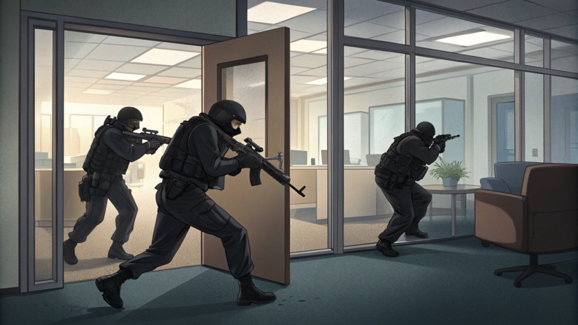 Actualite: вооружённые люди взяли штурмом офис телеканала в Киншасе