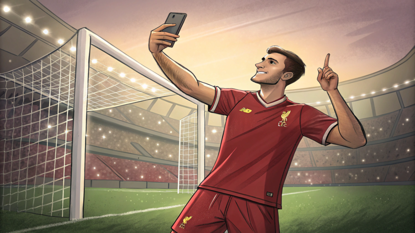 Форвард «Сочи» Фёдоров сделал селфи во время празднования гола в ворота «Динамо»