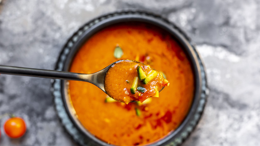 Диетолог Денисенко рассказала о пользе гаспачо