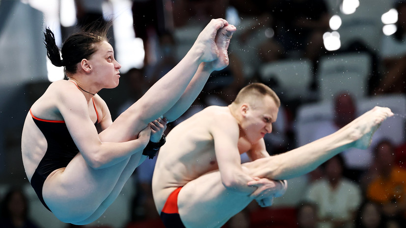 Кузина и Молчанов заняли пятое место на чемпионате мира в синхронных прыжках в воду