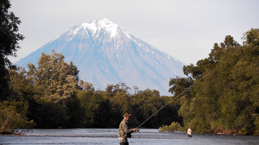 На Камчатке после землетрясения зафиксировано извержение вулкана Ключевского